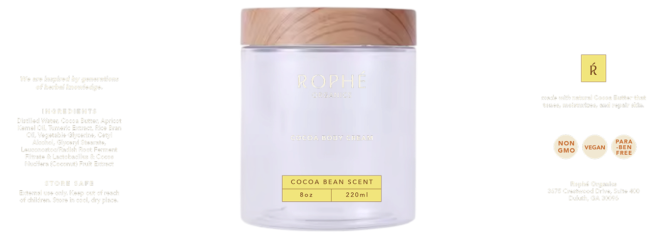 Rophe Organics Label Design